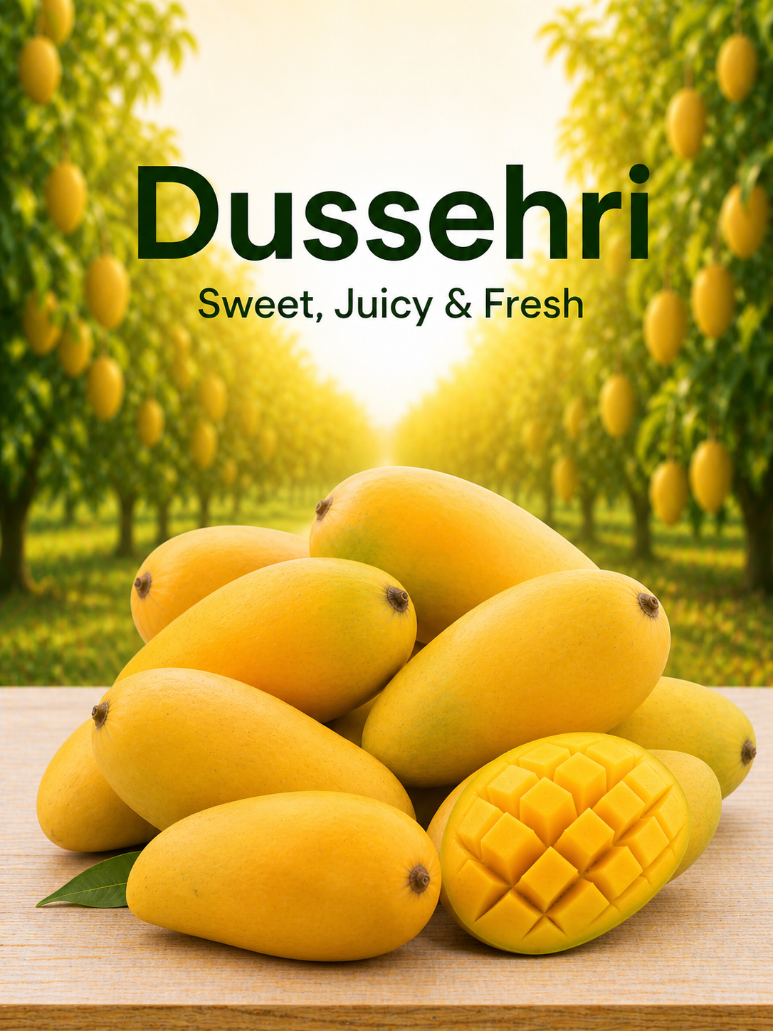 Premium Dussehri Mangoes – Sweet, Juicy & Farm Fresh